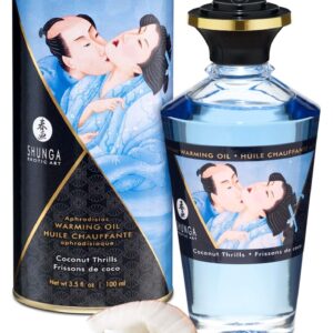 Luksusowy Afrodyzjak Warming Oil Coconut Thrills marki Shunga
