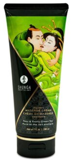 Luksusowy krem do masażu Kissable Cream Exotic Green Tea marki Shunga