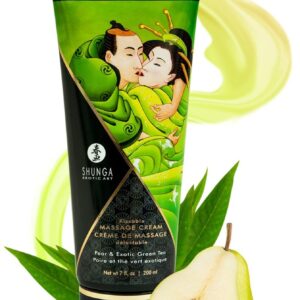 Luksusowy krem do masażu Kissable Cream Exotic Green Tea marki Shunga