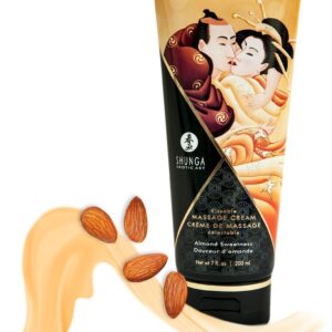 Luksusowy krem do masażu Kissable Cream Almond Sweetness marki Shunga