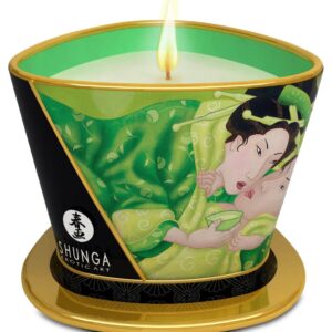 Luksusowa świeca do masażu Zenitude od Shunga Green Tea