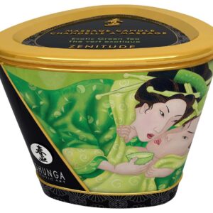 Luksusowa świeca do masażu Zenitude od Shunga Green Tea