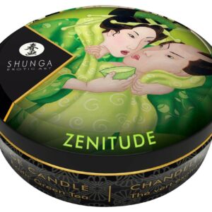 Luksusowa Mini Świeca do Masażu Zenitude od Shunga Green Tea