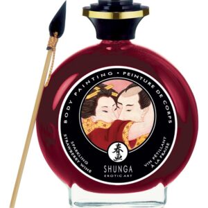 Body Painting Strawberry Sparkling Wine