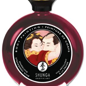 Body Painting Strawberry Sparkling Wine