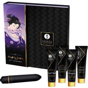 5-częściowy luksusowy zestaw Naughty Geisha Kit - Shunga