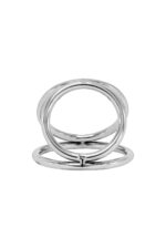 Pierścień Torc ze stali nierdzewnej 45/32/37 MM (Size: T1)