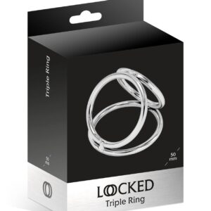 Pierścień Torc ze stali nierdzewnej 50/37/45 MM (Size: T2)