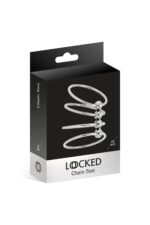 Pierścień na penisa Chain Torc od marki Locked 45 MM (Size: T2)