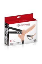 Podwójny Wibrujący STRAP-ON  – Podwójna Stymulacja, Niezapomniane Doznania!