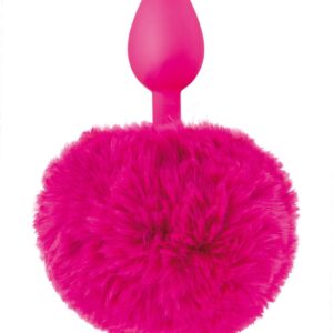 POMPOM FUCHSIA ANAL PLUG