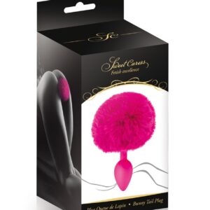 POMPOM FUCHSIA ANAL PLUG