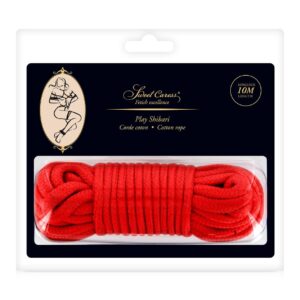 Czerwona bawełniana lina 10M (Size: T2)