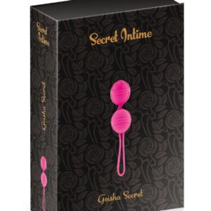 KULKI GEJSZY - SECRET INTIME – Kulki Dopochwowe do Treningu Mięśni Miednicy i Stymulacji