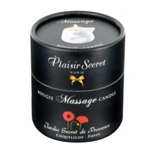 Świeczka BOUGIE MASSAGE o aromacie kwiatu maku 80ML