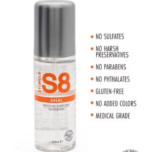 Żel analny S8 WB Anal Lube 125ml Natural