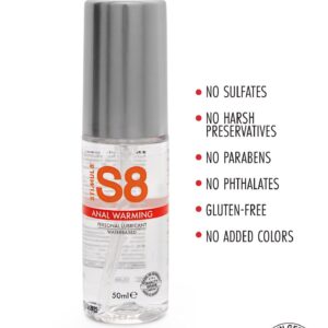 Żel analny rozgrzewający S8 WB Warming Anal Lube 50ml