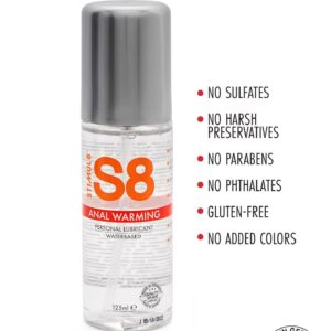 Żel analny rozgrzewający S8 WB Warming Anal Lube 125ml
