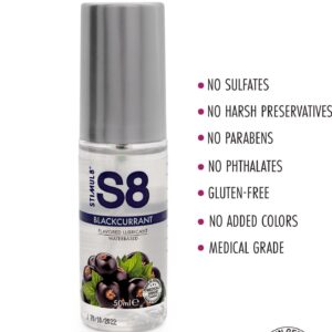 Żel S8 WB Flavored Lube 50ml Blackcurrant
