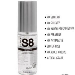 Żel S8 Premium Silicone Lube 50ml Original