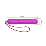Bezprzewodowy Wibrator Pocisk z Pilotem – Baile Magic X20