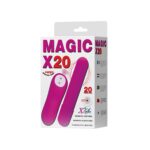 Bezprzewodowy Wibrator Pocisk z Pilotem – Baile Magic X20