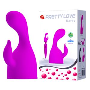 PRETTY LOVE – Darcy: Nasadka Króliczek do Masażera