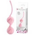 PRETTY LOVE - KEGEL TIGHTEN UP I PINK – Silikonowe Kulki Kegla do Treningu Mięśni Pochwy
