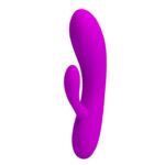 PRETTY LOVE – ALVIN – Kompaktowy Wibrator ze Stymulatorem Łechtaczki