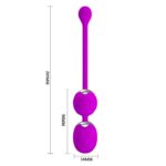 PRETTY LOVE - WERNER USB 12 Function – Wibrujące Kulki Gejszy z Efektywnym Treningiem