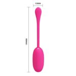 PRETTY LOVE - DOREEN 12 FUNCTIONS USB PINK – Wszechstronny Wibrator Jajko Zdalnie Sterowane