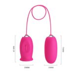 PRETTY LOVE – DAISY EGG Pink – Podwójna Stymulacja, Niezrównana Przyjemność
