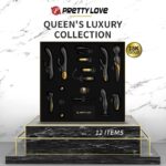 PRETTY LOVE - Golden Black (QUEEN'S LUXURY COLLECTION) – Zestaw luksusowych przyjemności