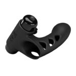 PRETTY LOVE - Orlando Finger Black, Wibrator na Palec – 10 Funkcji Wibracji dla Ekscytujących Wrażeń