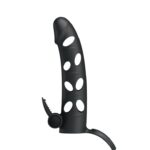 Nakładka na penisa PRETTY LOVE - Vibrating Penis Sleeve with Ball Strap