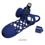 Nakładka na penisa PRETTY LOVE - Powerful ring, 10 vibration functions