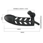 Nakładka na penisa PRETTY LOVE - Penis Sleeve II 10 functions