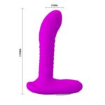 Wibrujący Masażer Prostaty PRETTY LOVE - PROSTATE MASSAGER, USB 3 rot; 12 vibr. USB
