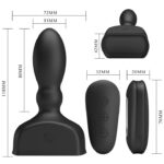Wibrujący Masażer Prostaty PRETTY LOVE - HARRIEL Prostate stimulator
