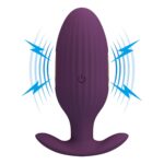 PRETTY LOVE - Wtyczka analna wibrująca 12 vibration functions 3 electric shock functions Mobile APP Long-distance Control