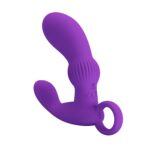 Wibrujący Masażer Prostaty PRETTY LOVE - Cayla purple, 12 vibration functions Memory function