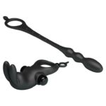 PRETTY LOVE - VIBRATION PENIS SLEEVE V Silikonowy pierścień 10 wibracji