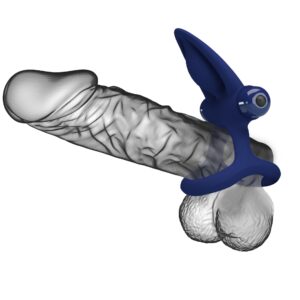 PRETTY LOVE - Powerful ring, Silikonowy pierścień  10 wibracji