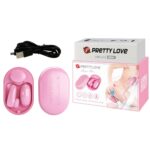 PRETTY LOVE - Magic Box Pink, 12 Funkcji Wibracji i 7 Funkcji Stukania – Zmysłowe Doznania