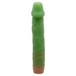 BAILE - BARBARA 8.8'' – Zielony, Błyszczący Wibrator Dildo z Regulacją Prędkości