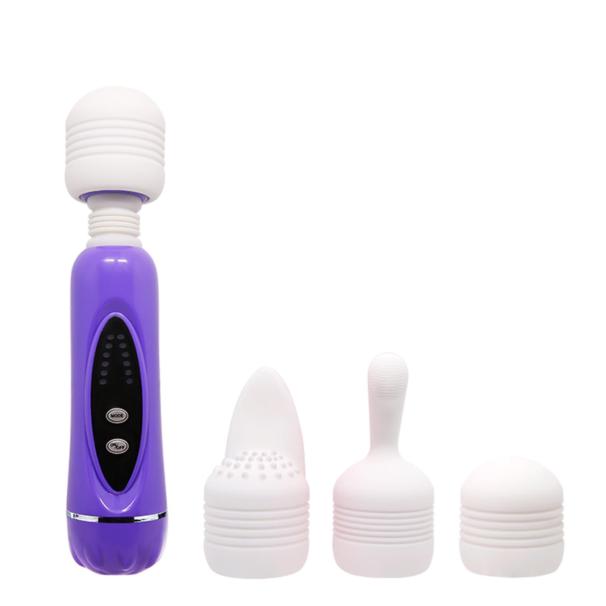 BAILE- MAGICAL MASSAGER, 1+3 combination, 12 vibration functions BAILE- MAGICAL MASSAGER, 1+3 combination, 12 vibration functions
