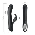 PRETTY LOVE - DYLAN Wibrator silikonowy z masażerem łechtaczki