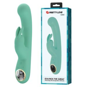 PRETTY LOVE - Lamar - Wibrator Króliczek z Wygiętą Główką