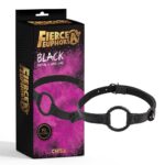 Czarny knebel metalowy O-ring Gag