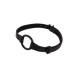 Czarny knebel metalowy O-ring Gag